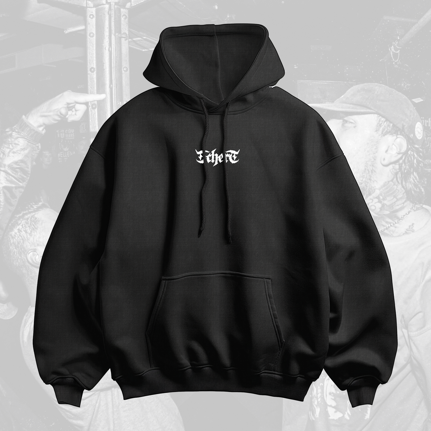 hoodie "VAIN CONCEIT" blk