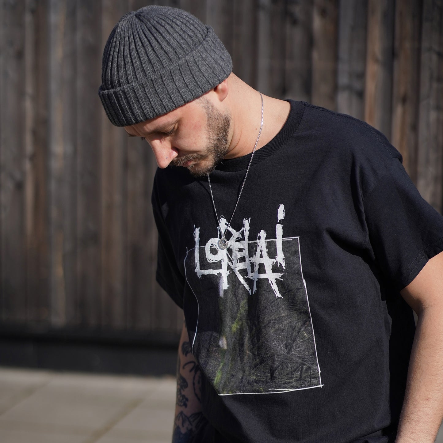 tee "FLOWER" blk