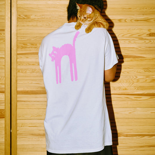 tee "CAT" wht