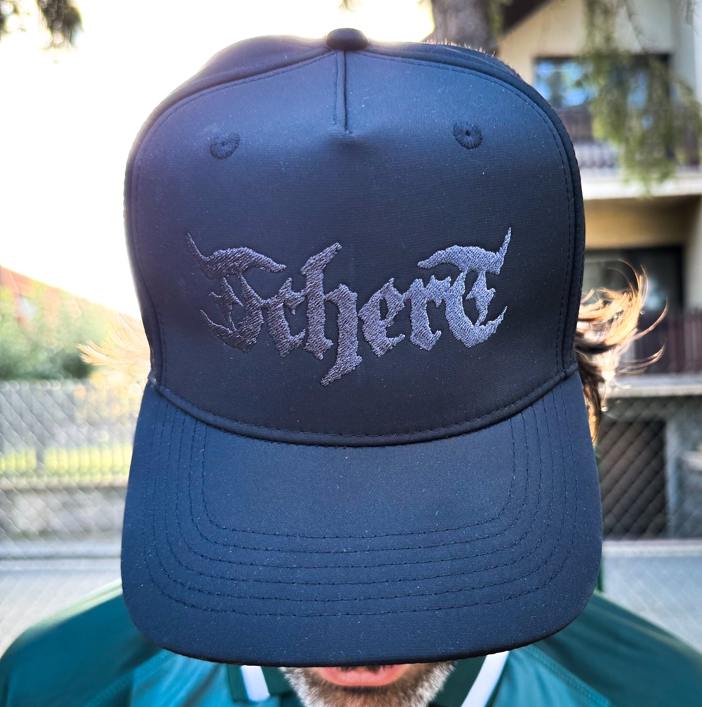trucker "LOGO" blk/blk