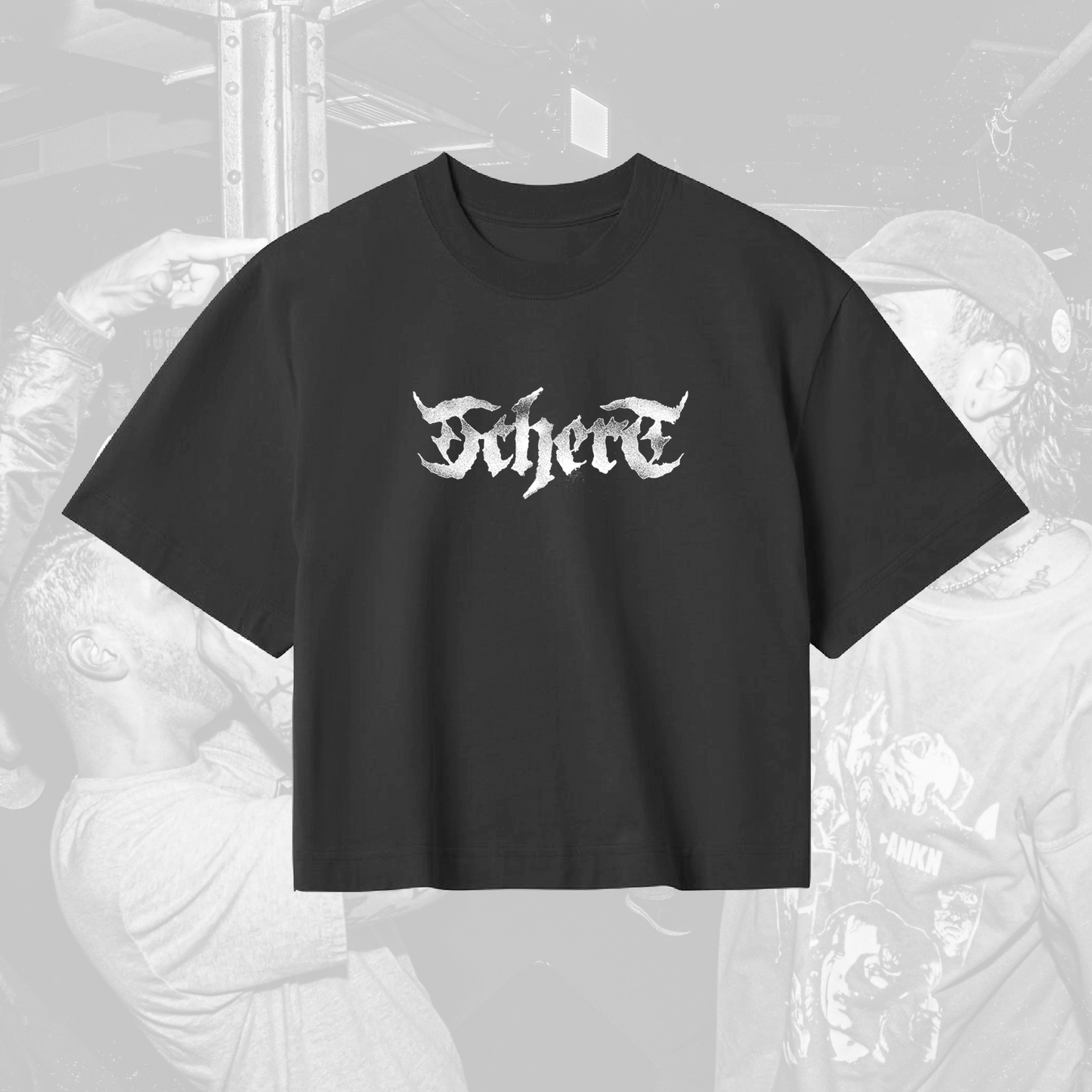 croptop "LOGO" blk