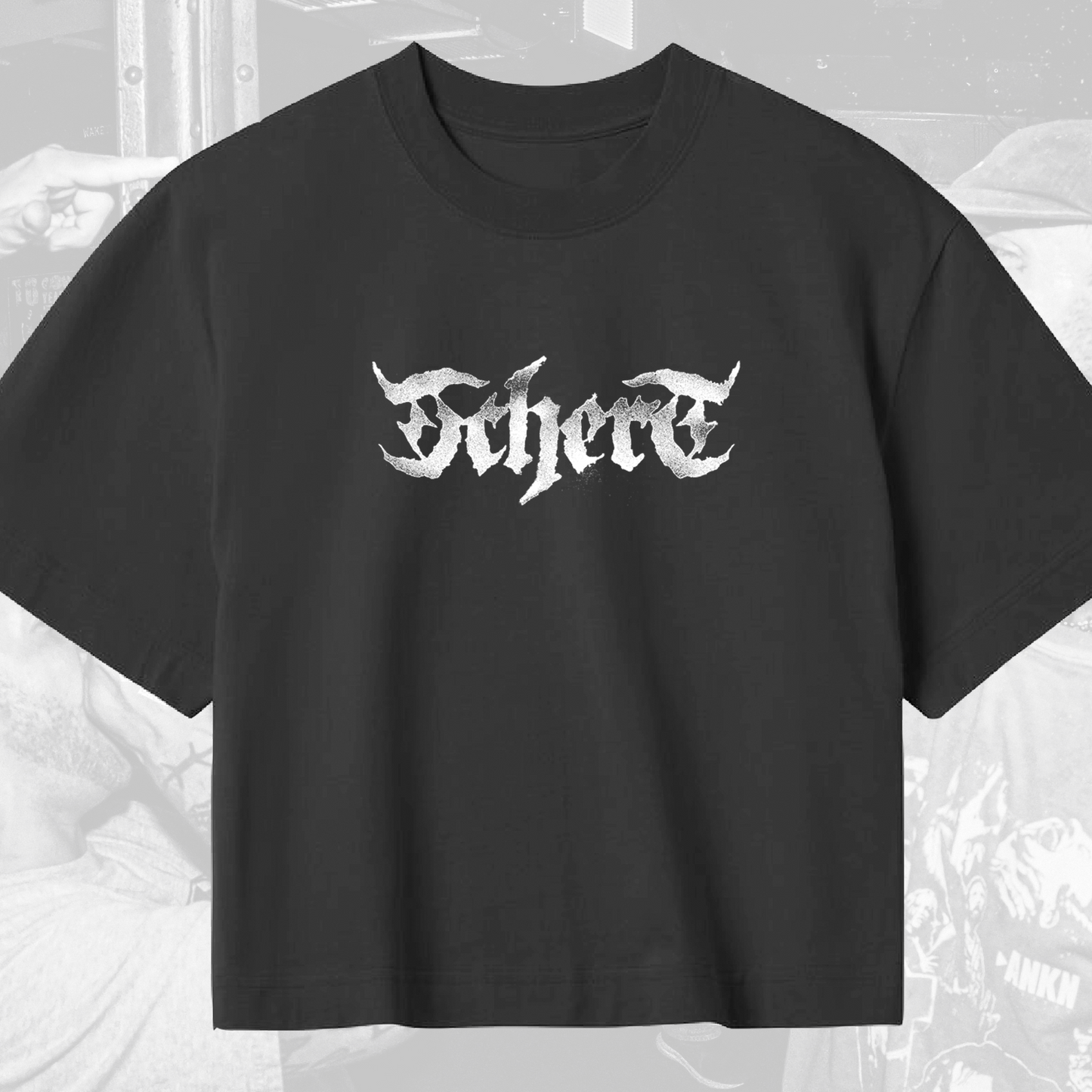croptop "LOGO" blk